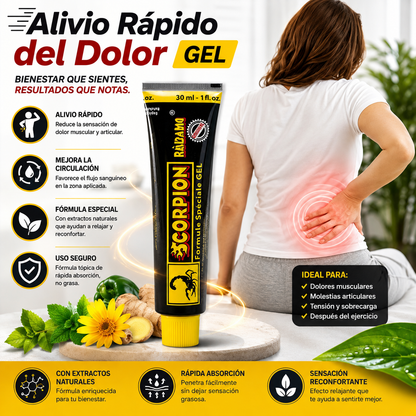 POMADA ALIVIO MUSCULAR VENENO DE SCORPIO
